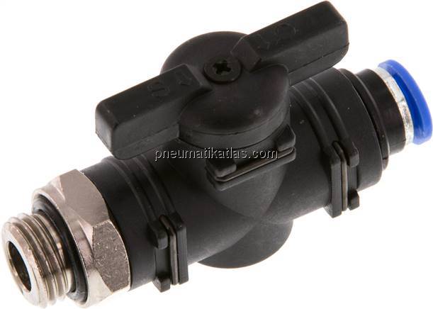 Absperrhahn G 1/4"-6mm, IQS-Standard
