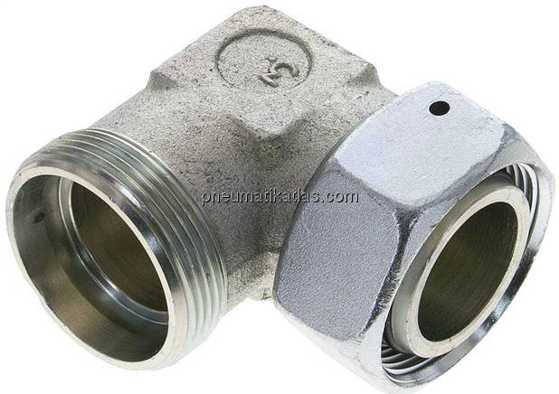 Einstellb. Winkel-Schneidringverschr. 35 L (M45x2), ohne Mutter & Schneidring, S