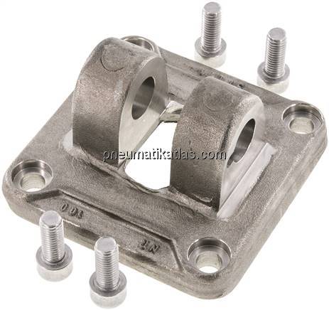 ISO 15552-Gabelschwenkbefestigung 100 mm, 1.4401