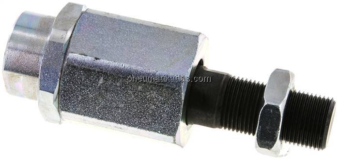 Flexokupplung M 20x1,5, Stahl verzinkt