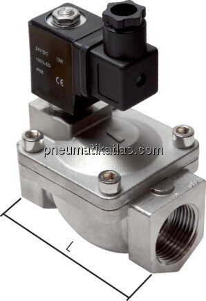 Exemplarische Darstellung: 2/2-Wege Edelstahl-Magn