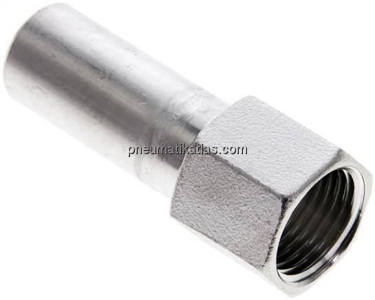 Pressfitting, Übergangsmuffennippel 18mm außen/Rp 1/2" IG