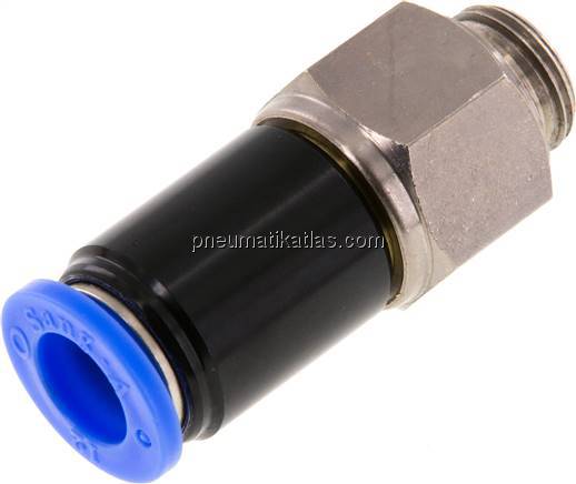 Gerade Drehverschraubung G 3/8"-12mm, IQS-Standard