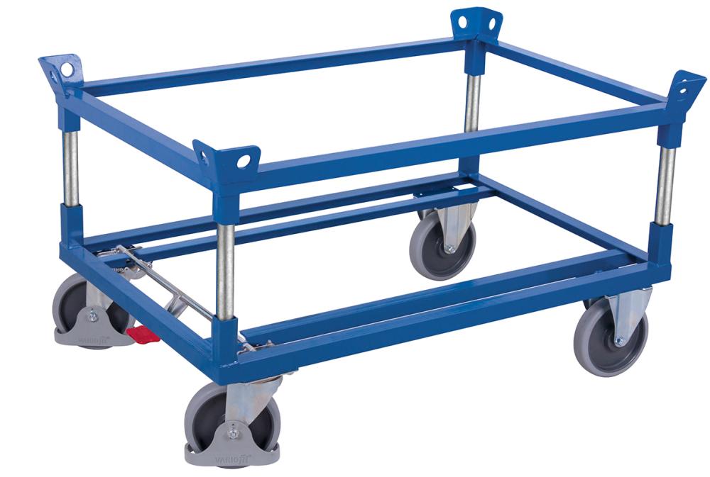 Paletten-Fahrgestell 2 WR500kg 800x600mm