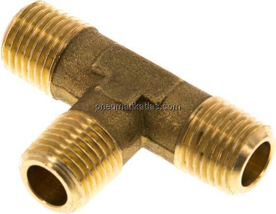 T-Stück R 1/4" (AG), Messing