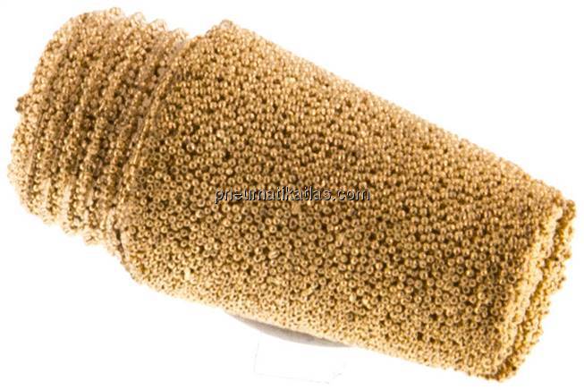 Schalldämpfer G 1/8", Sinterbroneze