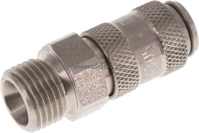 Kupplungsdose (NW2,7) G 1/8"(AG), Edelstahl