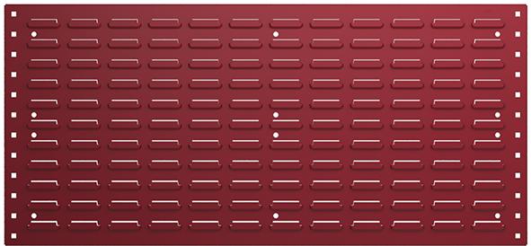 Schlitzplatte B1486xH457 mm purpurrot RAL 3004 bott