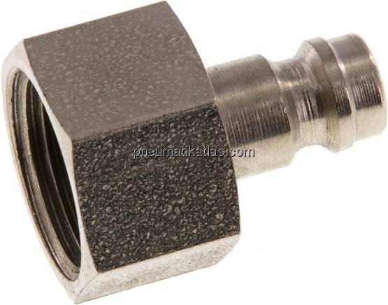 Kupplungsstecker (NW5) G 3/8"(IG), Stahl verzinkt