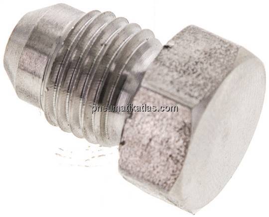 HD-Verschlussstopfen UNF 7/16"-20(JIC), V4A