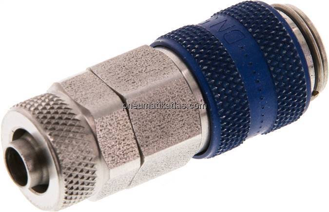 Kupplungsdose (NW5) 8x6mm Schlauch, Edelstahl