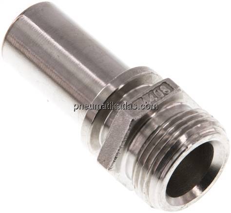 Gewindetülle, EN14420-5 G 3/4"-19 (3/4")mm, 1.4408