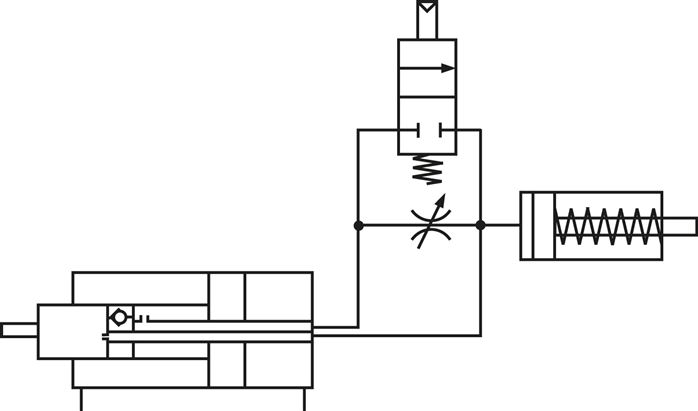 Schaltsymbol: SKIP-Ventil