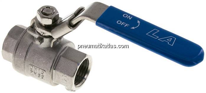 Edelstahl-Kugelhahn, Eco-Line sehr leicht, G 1/2", PN40