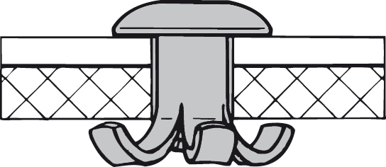 Blindniete Spreiz-Alu/Stahl Flachrundkopf 4,8 x 25