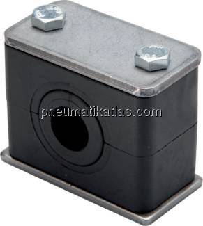 Exemplarische Darstellung: Kunststoffschelle mit A