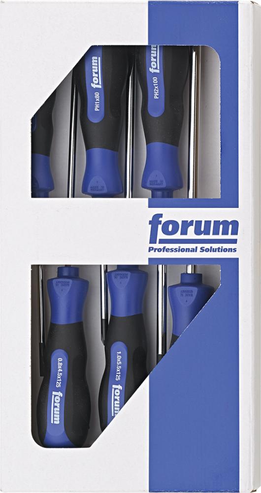 Schraubendreher-Satz 6tlg. Schlitz/PH FORUM