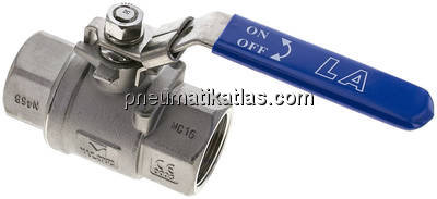 Edelstahl-Kugelhahn, Eco-Line, G 1-1/4", 0 - 63bar