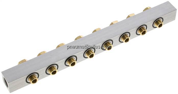 P-Leiste inkl. Hohlschrauben und Dichtungen für Ventilbaureihe M05 / P05