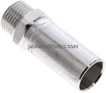 Pressfitting, Übergangsnippel 22mm außen / R 1/2" AG