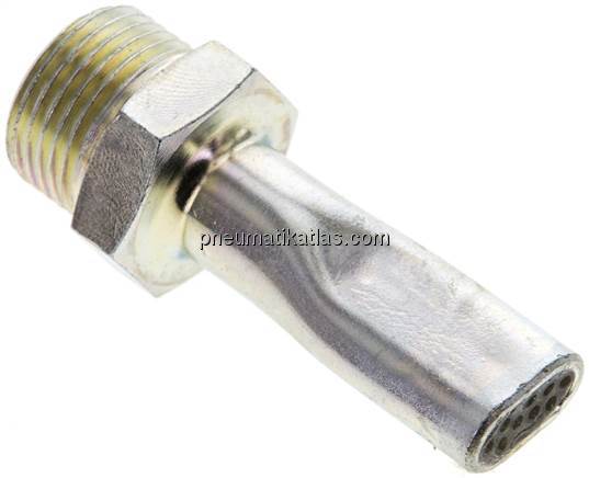 Softy Flachdüse, 14,0, G 3/8", Stahl verzinkt