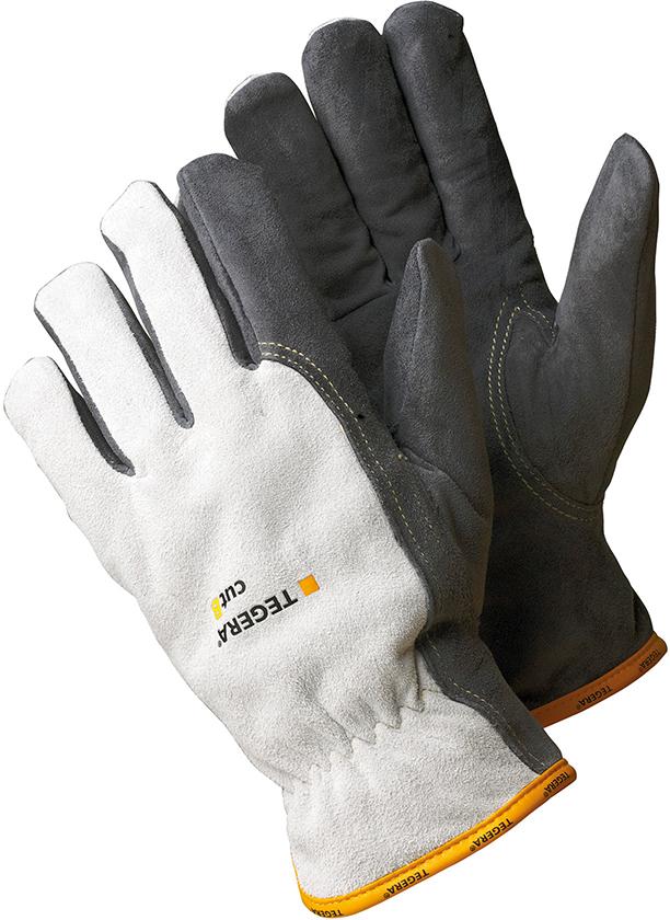 Handschuh 256, Leder,Schnittschutz, Gr.10 TEGERA