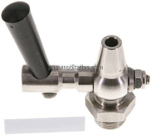 Edelstahl-Probierhahn G 3/8", PN 6