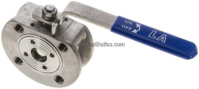 Kompakt-Flanschkugelhahn Eco-Line, Edelstahl, DN20-PN40 (DIN/EN)