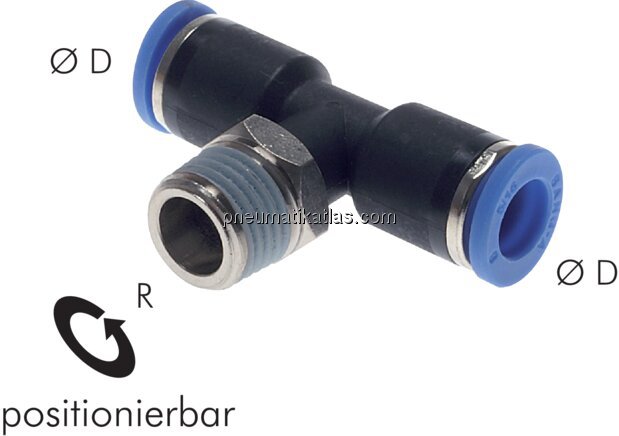 Exemplarische Darstellung: TE-Steckverschraubung m