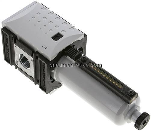 FUTURA Filter, G 1/2", Metallbehälter mit Sichtrohr