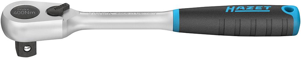 Hebel-Umschaltknarre 1/2"90Zähne 200mm 916HPK Hazet