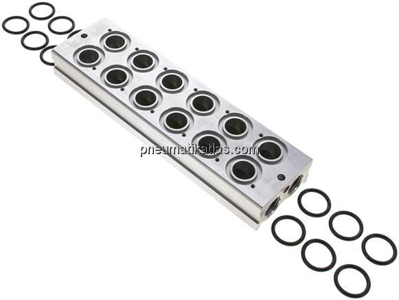 Reihenleiste (6-fach) für SF6000 (3/2-Wege)