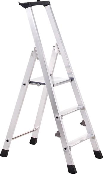 Stufenleiter Nova S 3 Stufen Plattformhöhe 0,61 m Arbeitshöhe 2,60 m ZARGES