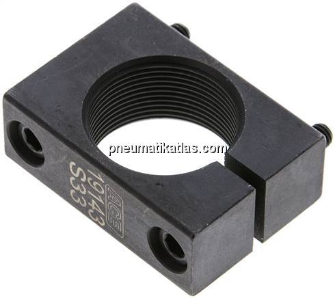 ACE-Klemmflansch, M 33x1,5, seitliche Befestigung