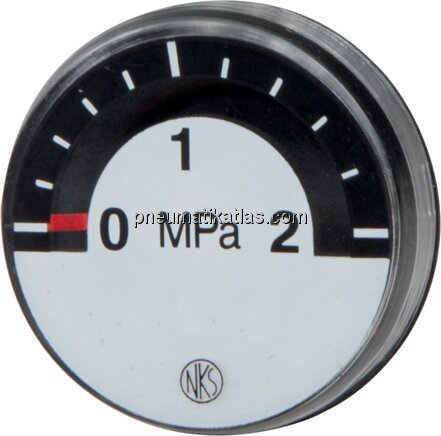 Exemplarische Darstellung: Mini_Manometer (26 mm)