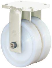 Dopp-Bockr.150mm S110.B15Platte,Kst.weiß,KL S110.B15.151 BS ROLLEN