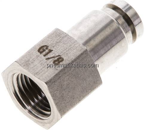 Steckanschluss m. Innengew. G 1/8"-4mm, IQS-ES LE