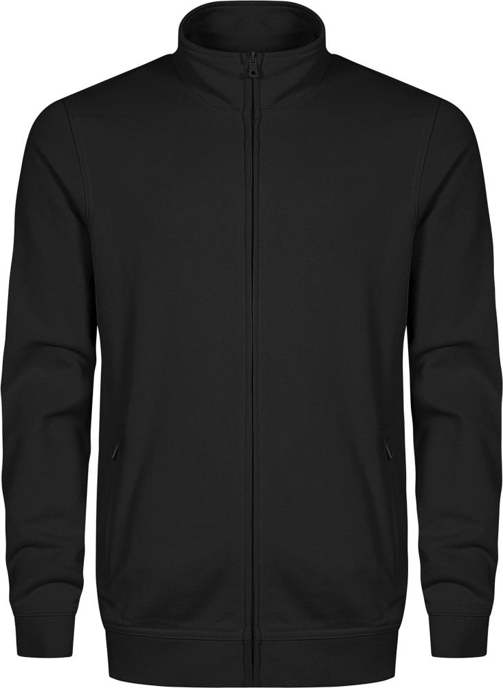 Sweatshirtjacke, charcoal, Gr.3XL