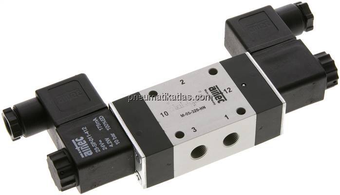 3/2-Wege Magnetimpulsventil, G 1/8", 12 V DC