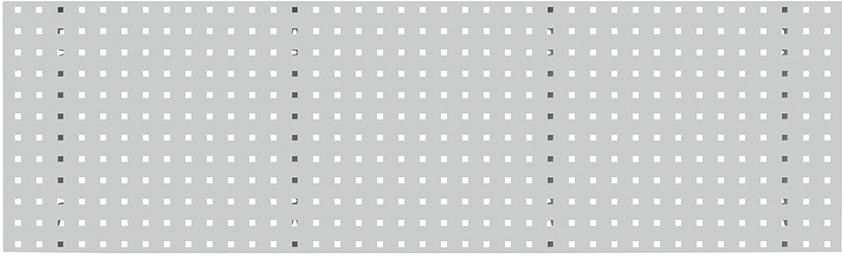 Lochplatte 1500x450mm Stahlblech m. Unterzügen Quadratloch 10x10 mm
