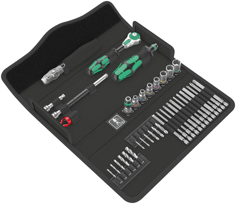 Werkzeugsortiment M1 Metall 39-teilig in Textilbox Wera