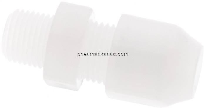 Rohrdurchführung R 1/8"-6x4mm, PVDF (FDA)