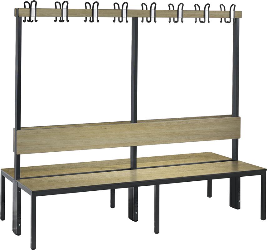 Garderobenbank Basic PlusH1650xB1960xT760mm