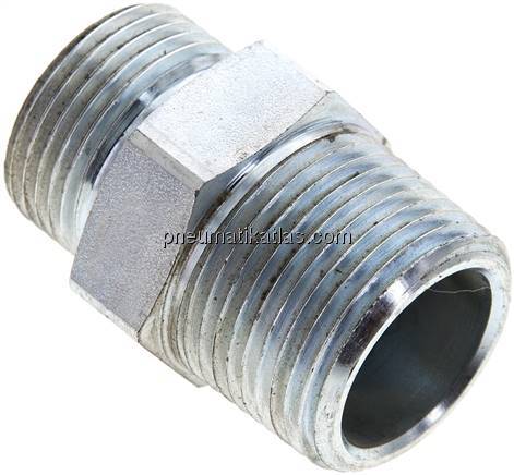 ORFS-Einschraubverschraubung UN 1-3/16"-12(AG)-NPT 1"