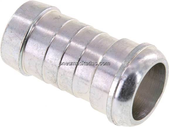 Schlauchnippel,60°-Dichtkegel,21 - 22mm f. M 30x1,5 -G 1"