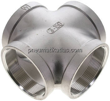 Kreuzstück Rp 3" (IG), 1.4408