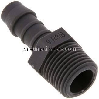 Gewindetülle R 3/8"-9 (3/8")mm, PA 6