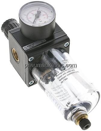 Kombi-Wartungseinheit, G 1/4", 0,5 - 10 bar, Kombi 1