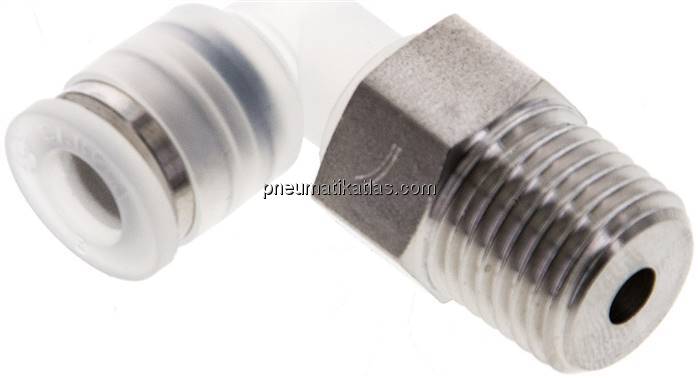 Winkel-Steckanschluss R 1/4"-6mm, IQS-PP