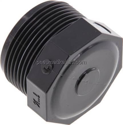 Verschlussstopfen, PVC-U, G 1-1/2"